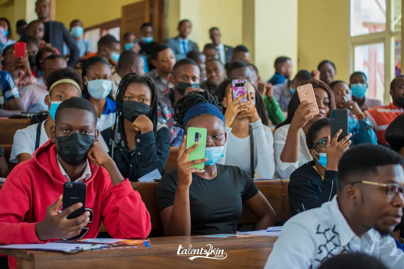 Conférence du chapitre à l'École supérieure de management de Kinshasa
